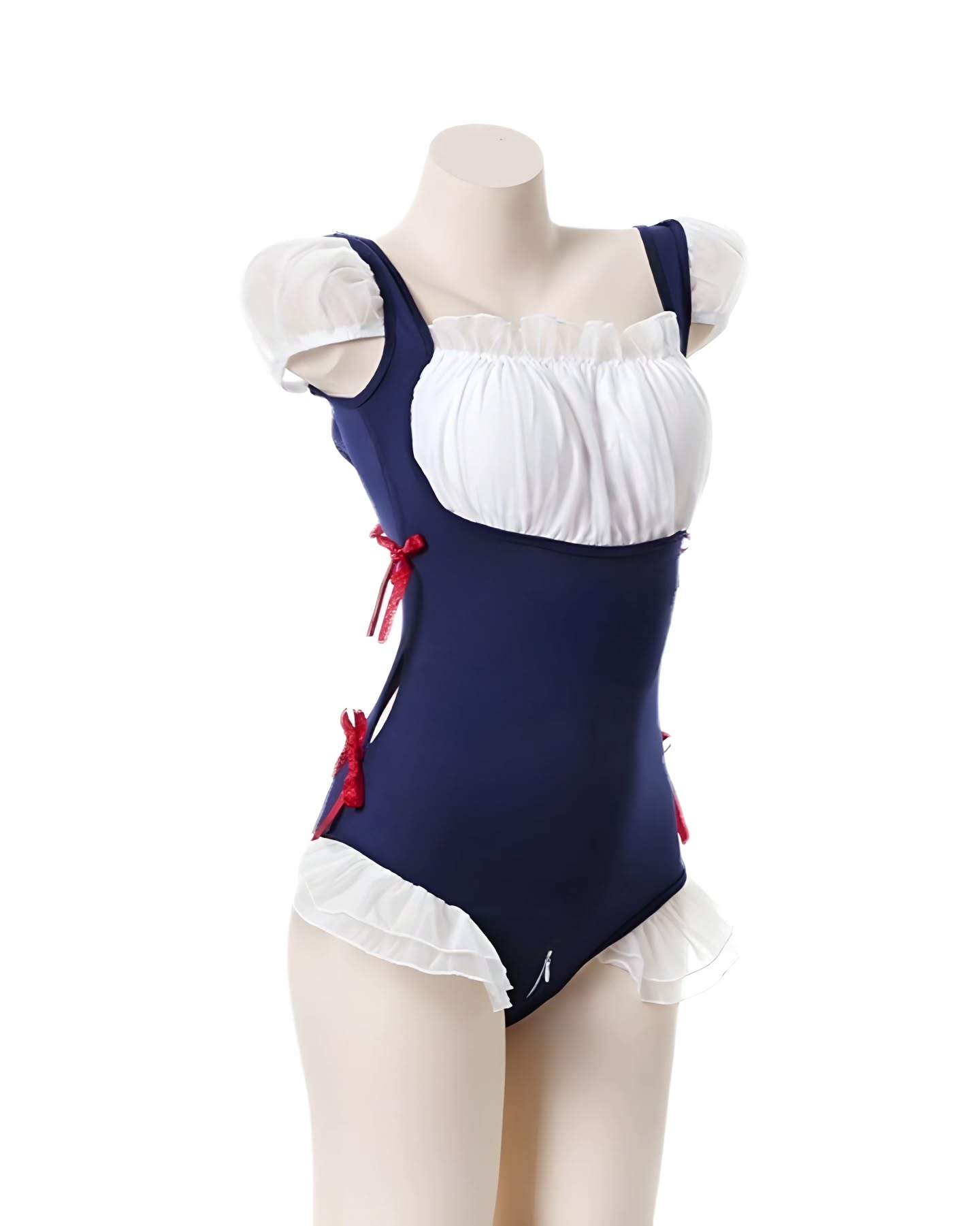 Disfraz body azul estilo sailor moon maid
