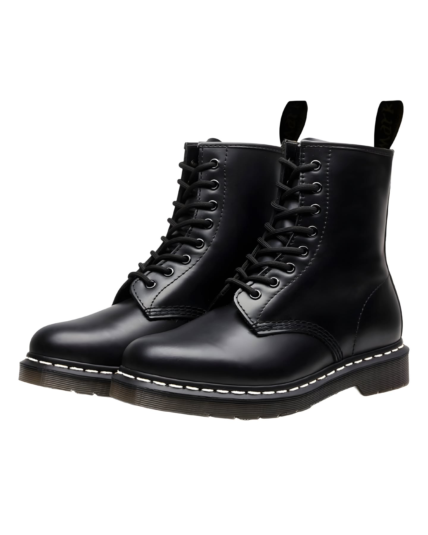 botas negras sencillas Dr. Martins