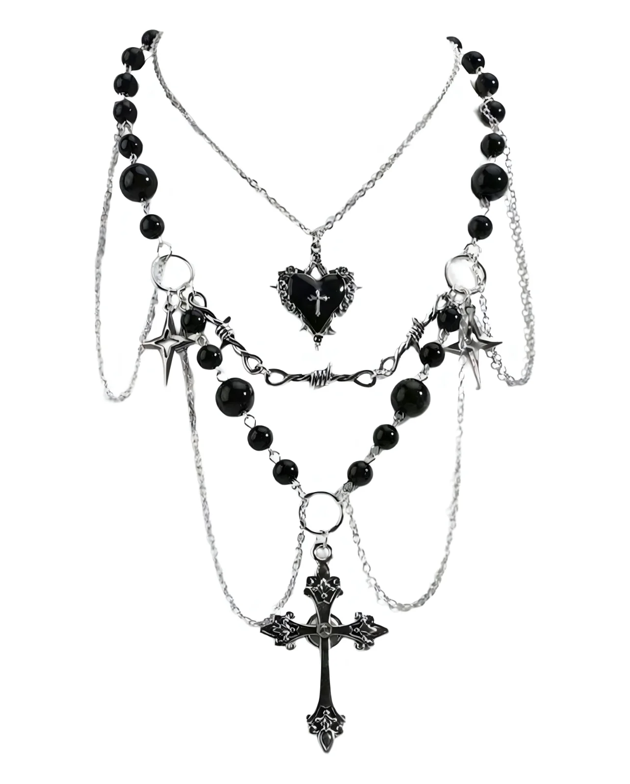Collar De Cadenas Gótico