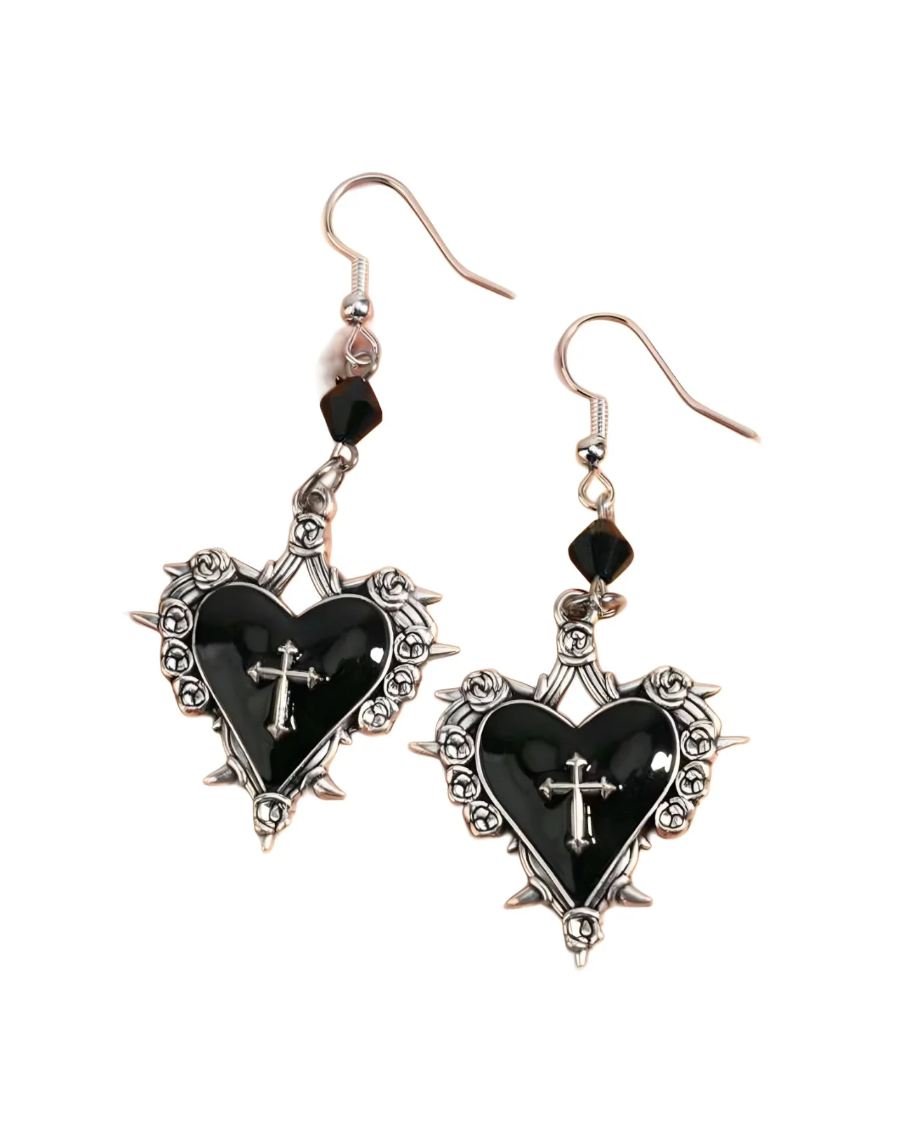 Aretes Góticos De Corazón